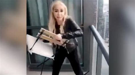 chair girl net worth|Toronto Chair Girl spared jail for 2019 balcony stunt